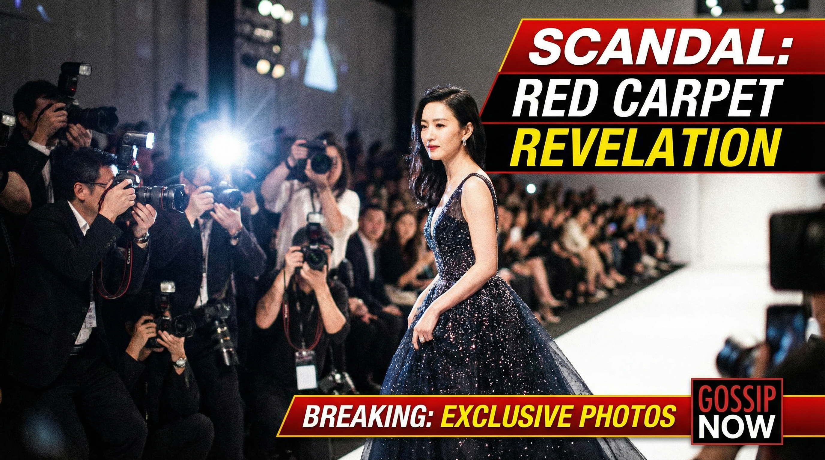 时尚女王T台走秀震撼全场